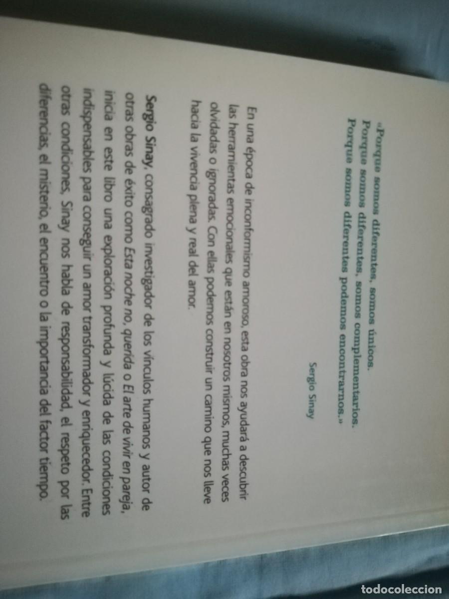 Libros de segunda mano: EL BUEN AMOR / SERGIO SINAY / TXT / RBA / - Foto 4