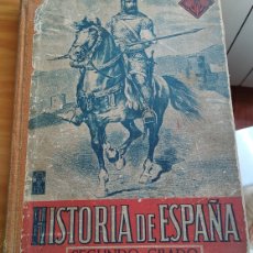 Libros de segunda mano: HISTORIA DE ESPAÑA SEGUNDO GRADO AÑO 1950 EDITA EDELVIVES