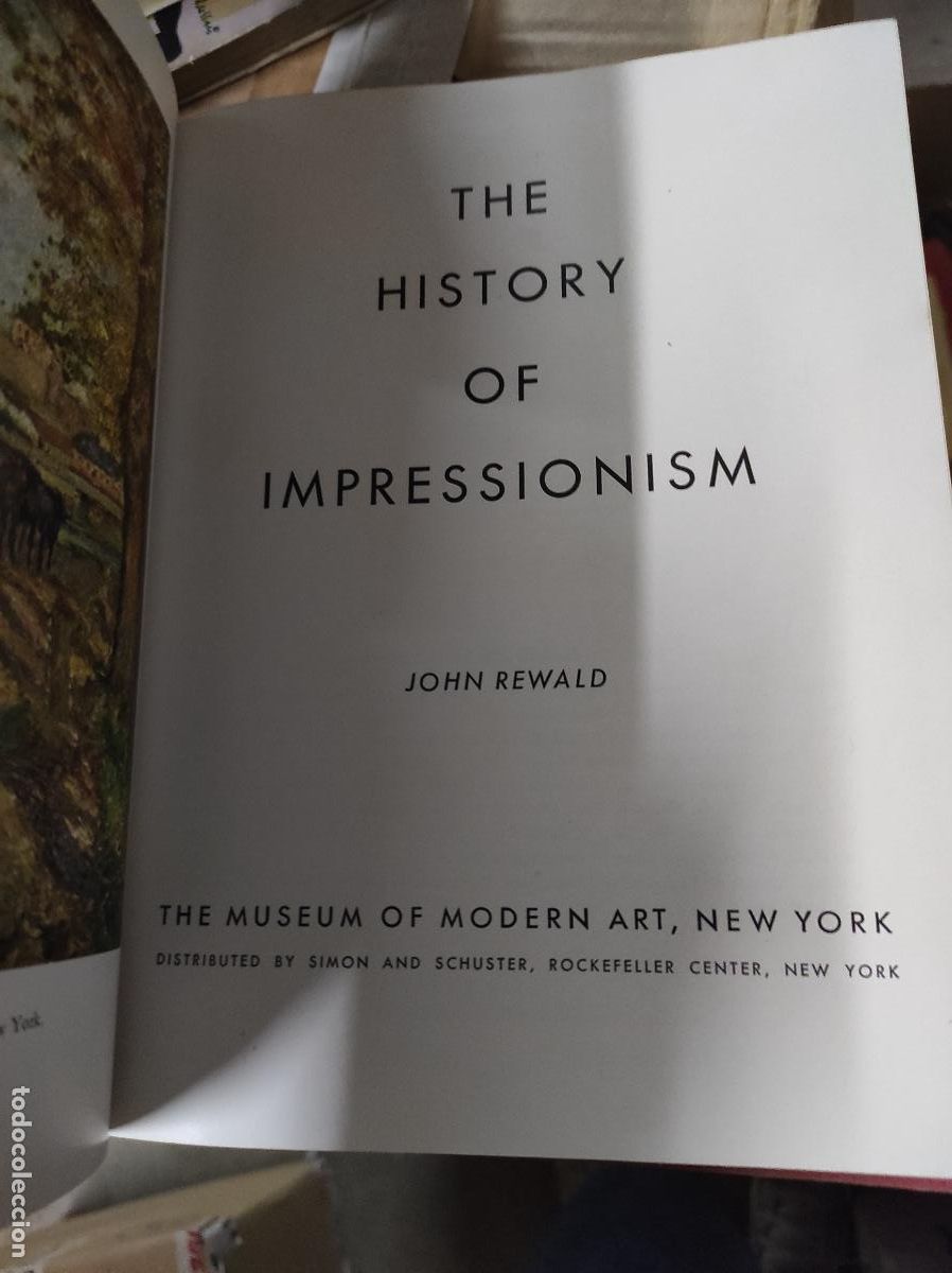 Libros de segunda mano: The History of Impressionism Rewald, John - Foto 2