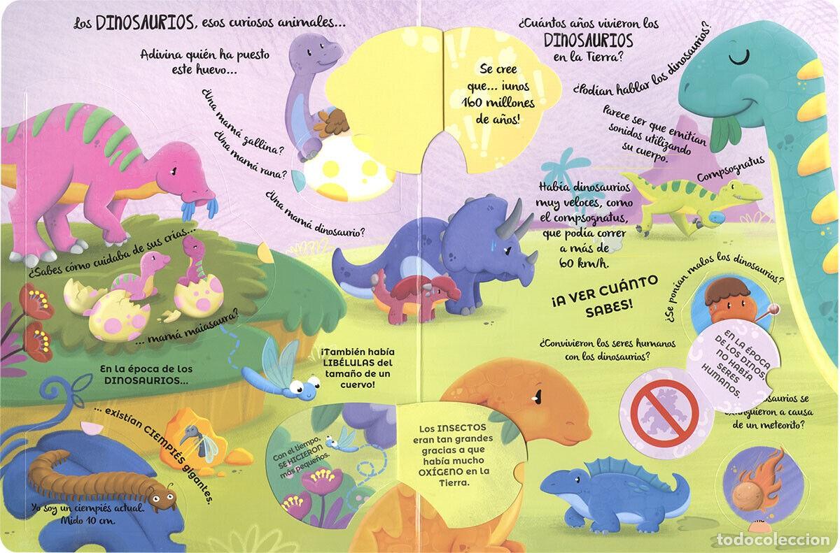 Libros de segunda mano: Libro Conoce los Dinosaurios idioma Espa&ntilde;ol editorial Todolibro nuevo - Foto 2