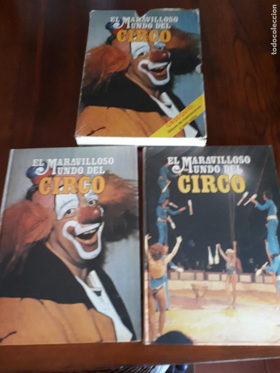 Libri di seconda mano: EL MARAVILLOSO MUNDO DEL CIRCO .2 TOMOS. 1979.CON CAJETIN.