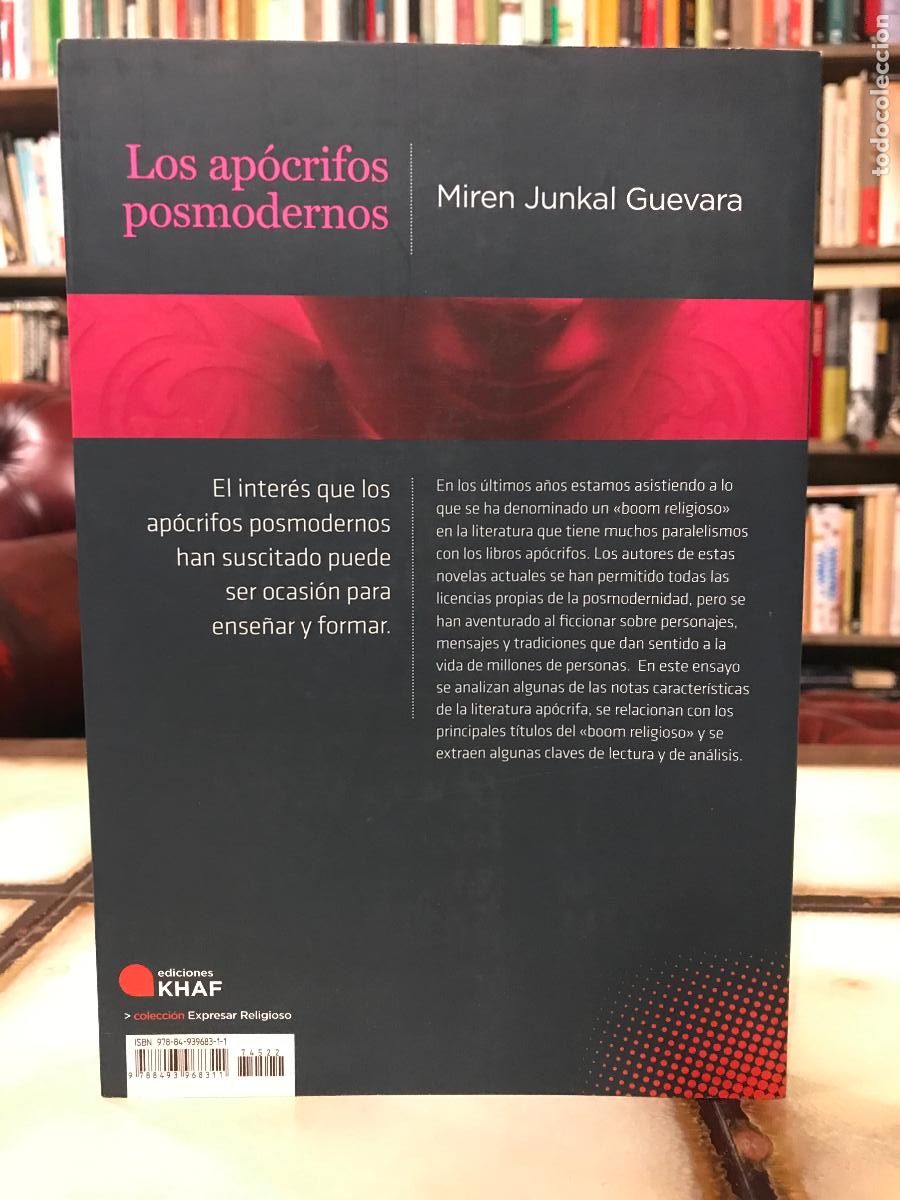 Libros de segunda mano: Los ap&oacute;crifos posmodernos. Miren Junkal Guevara. - Foto 2