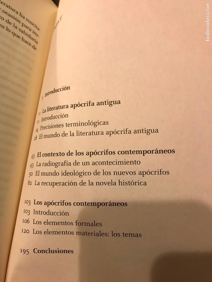 Libros de segunda mano: Los ap&oacute;crifos posmodernos. Miren Junkal Guevara. - Foto 3