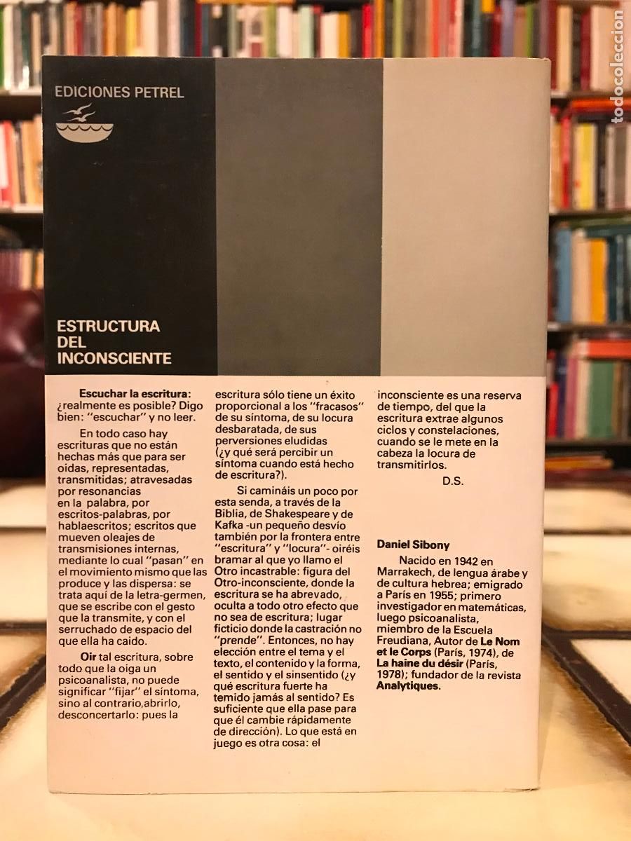 Libros de segunda mano: El otro incastrable. Daniel Sibony - Foto 2
