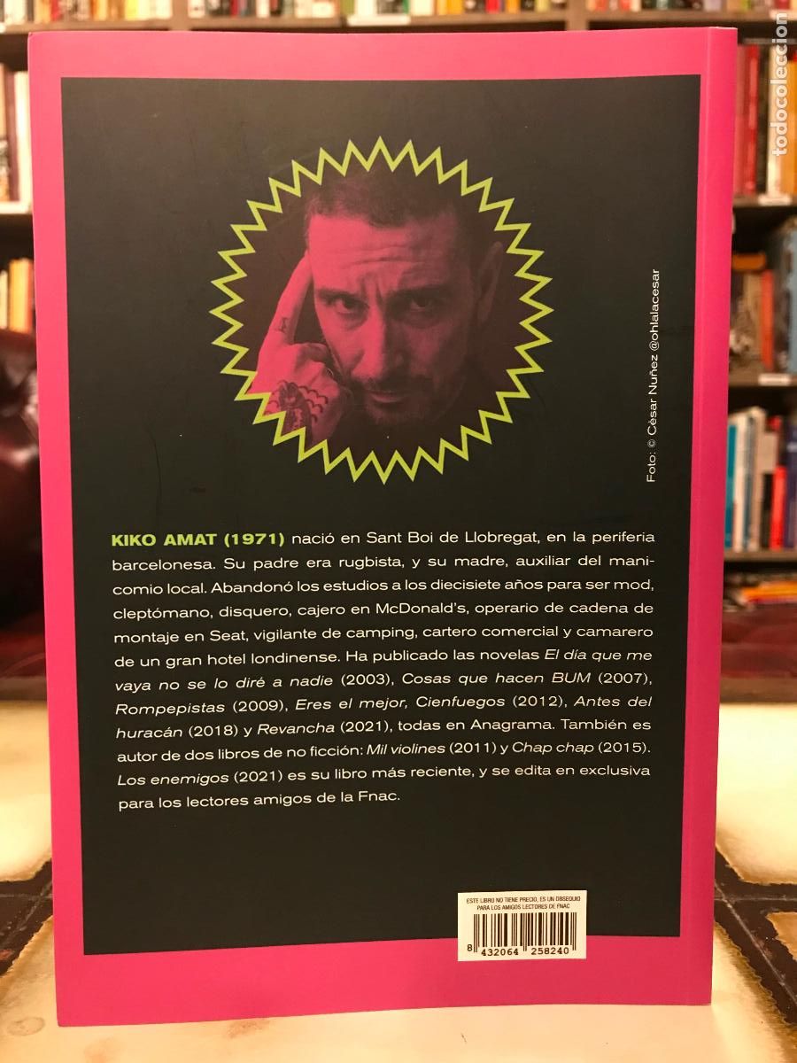 Libros de segunda mano: Los enemigos. Kiko Amat. PEDIDO M&Iacute;NIMO 5&euro; - Foto 2