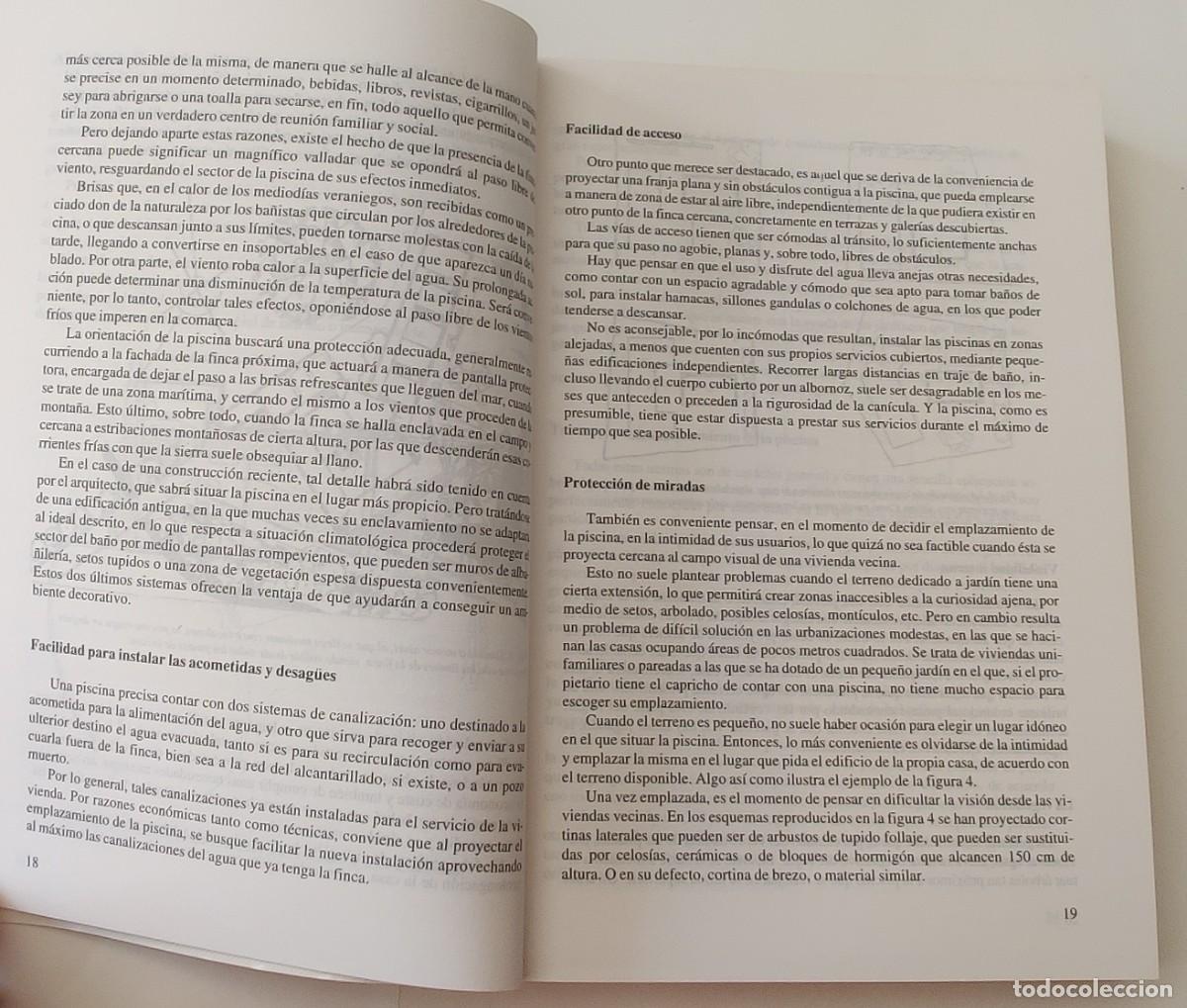 Libros de segunda mano: Libro. Piscinas. De Juan de Cusa Ramos. Nueva edicion totalmente actualizada. - Foto 4