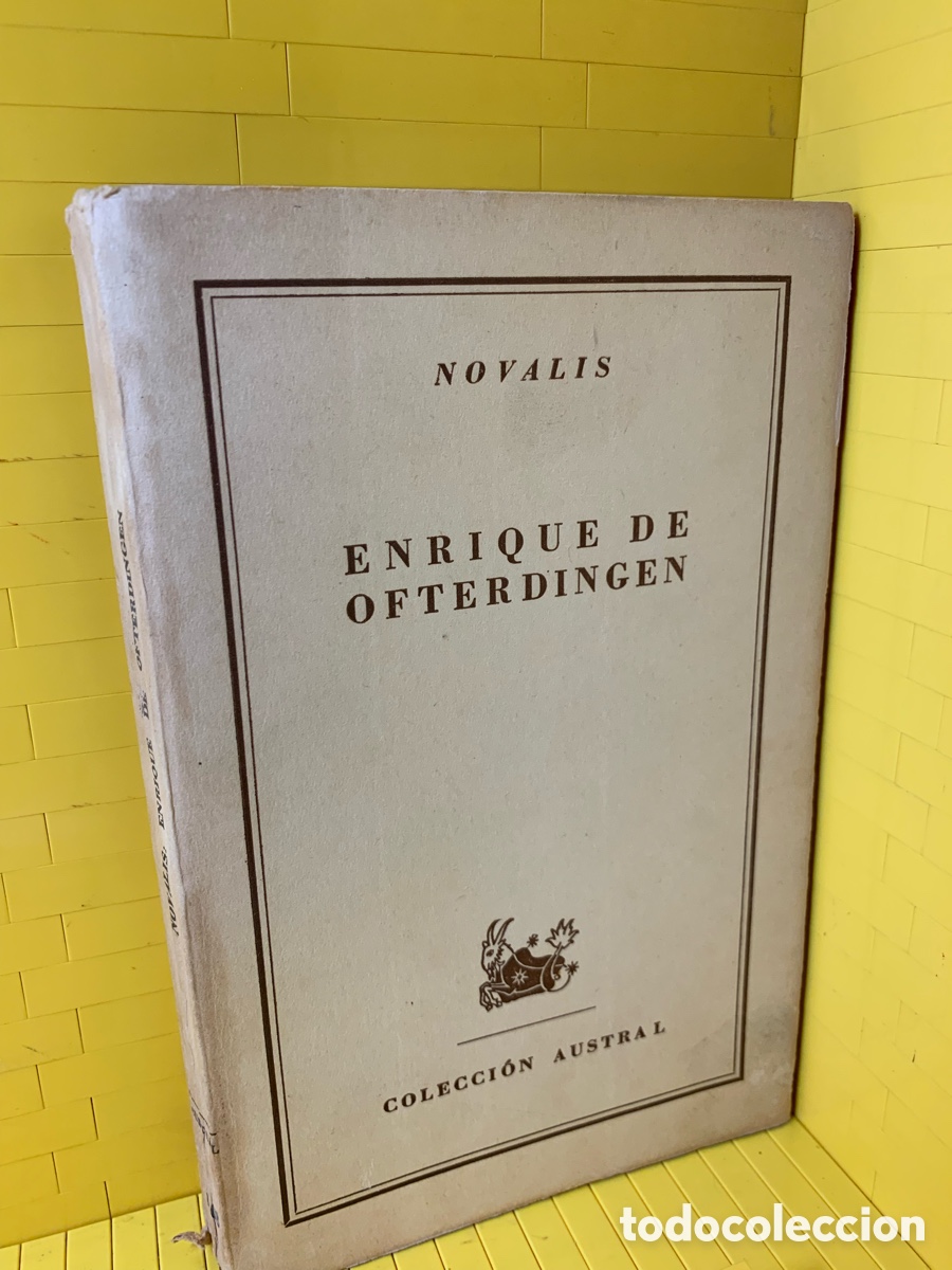 Libros de segunda mano: ENRIQUE DE OFTERDINGEN&middot;&middot;&middot;&middot;&middot; NOVALIS - Foto 1