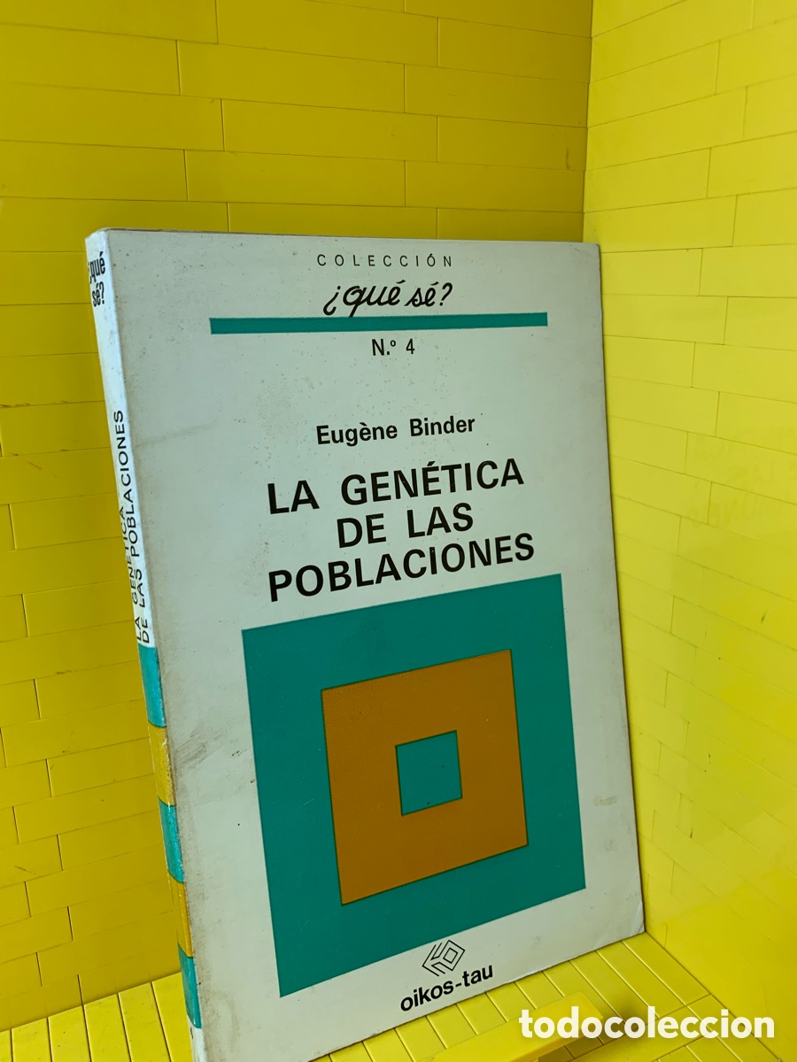 Libros de segunda mano: &iquest;QU&Eacute; S&Eacute;? N&ordm;4 EUGENE BINDER &middot;&middot;&middot;&middot; LA GENETICA DE LAS POBLACIONES - Foto 1