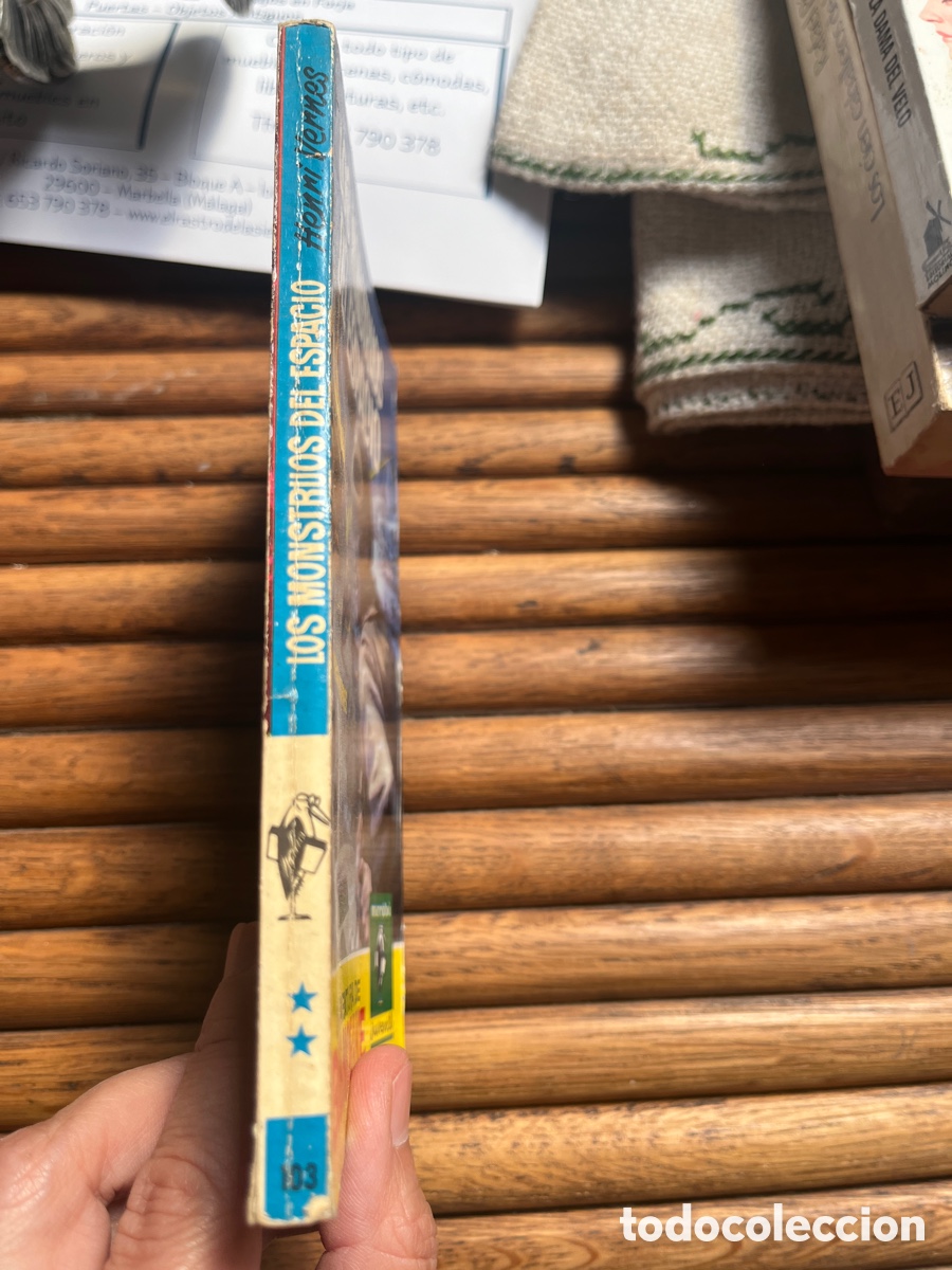 Libros de segunda mano: LOS MONSTRUOS DEL ESPACIO. BOB MORANE. HENRI VERNES. - Foto 2