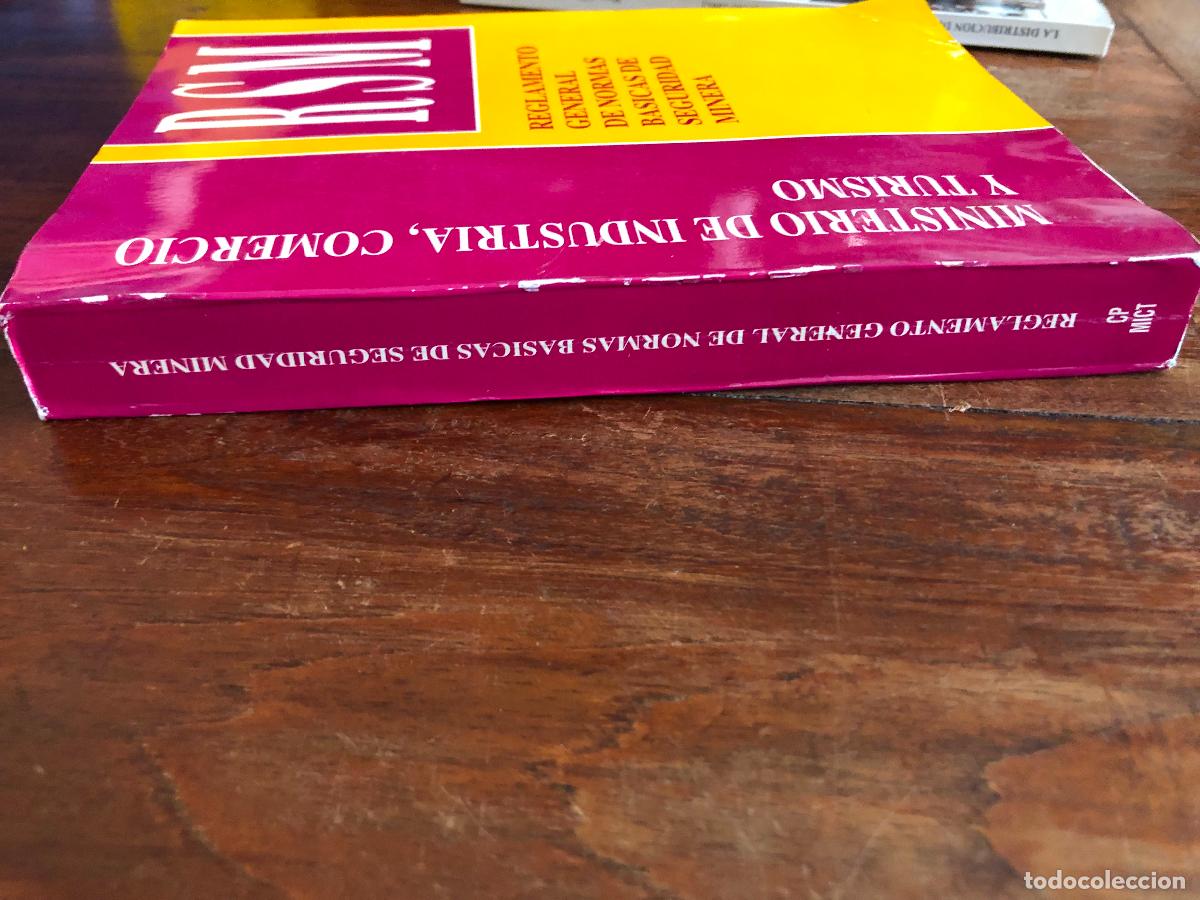 Libros de segunda mano: REGLAMENTO GENERAL DE NORMAS BASICAS DE SEGURIDAD MINERA, RSM 1991 - Foto 2