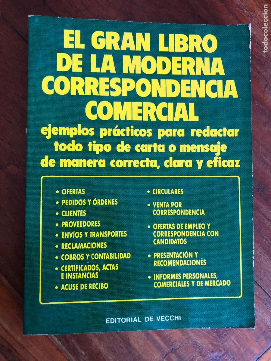 Libros de segunda mano: EL GRAN LIBRO DE LA MODERNA CORRESPONDENCIA COMERCIAL, OBRA COLECTIVA - Foto 1