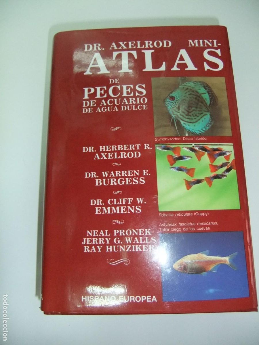 Libros de segunda mano: mini atlas de peces de acuario de agua dulce - Foto 1