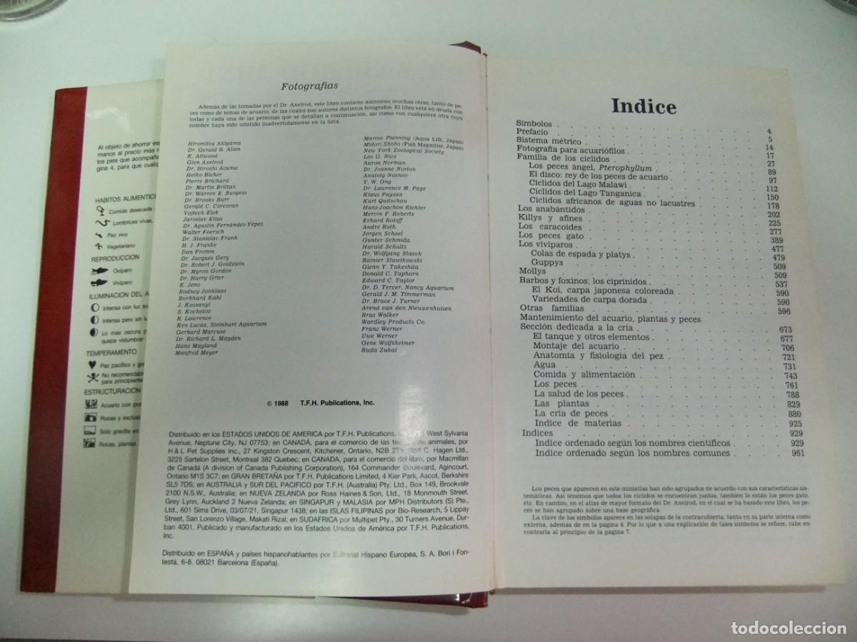 Libros de segunda mano: mini atlas de peces de acuario de agua dulce - Foto 2