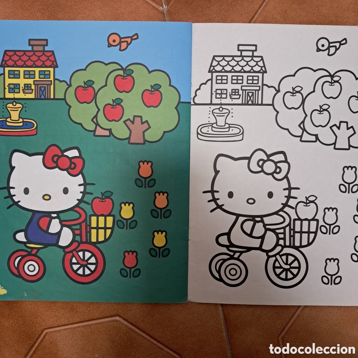 Libros de segunda mano: Hello Kitty - Libro para colorear - Panini 2009 - Foto 3
