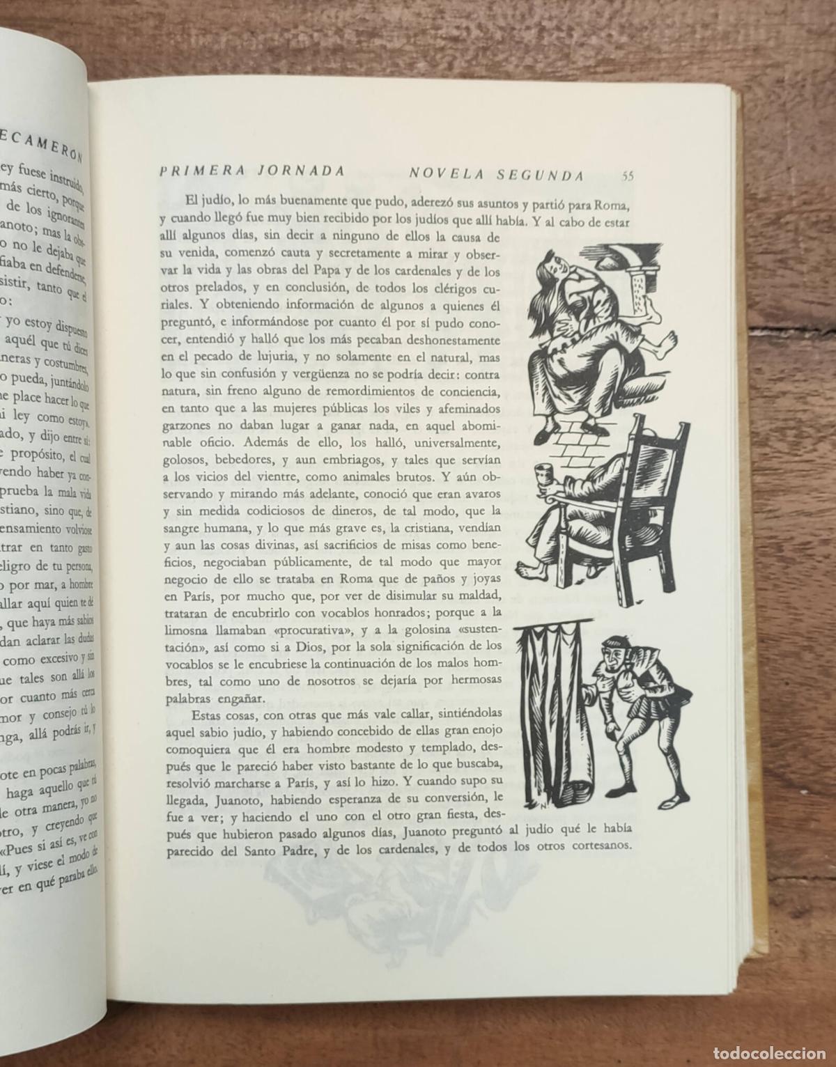 Libros de segunda mano: DECAMER&Oacute;N. BOCCACCIO, Giovanni. Ediciones Nauta. 1968. - Foto 3