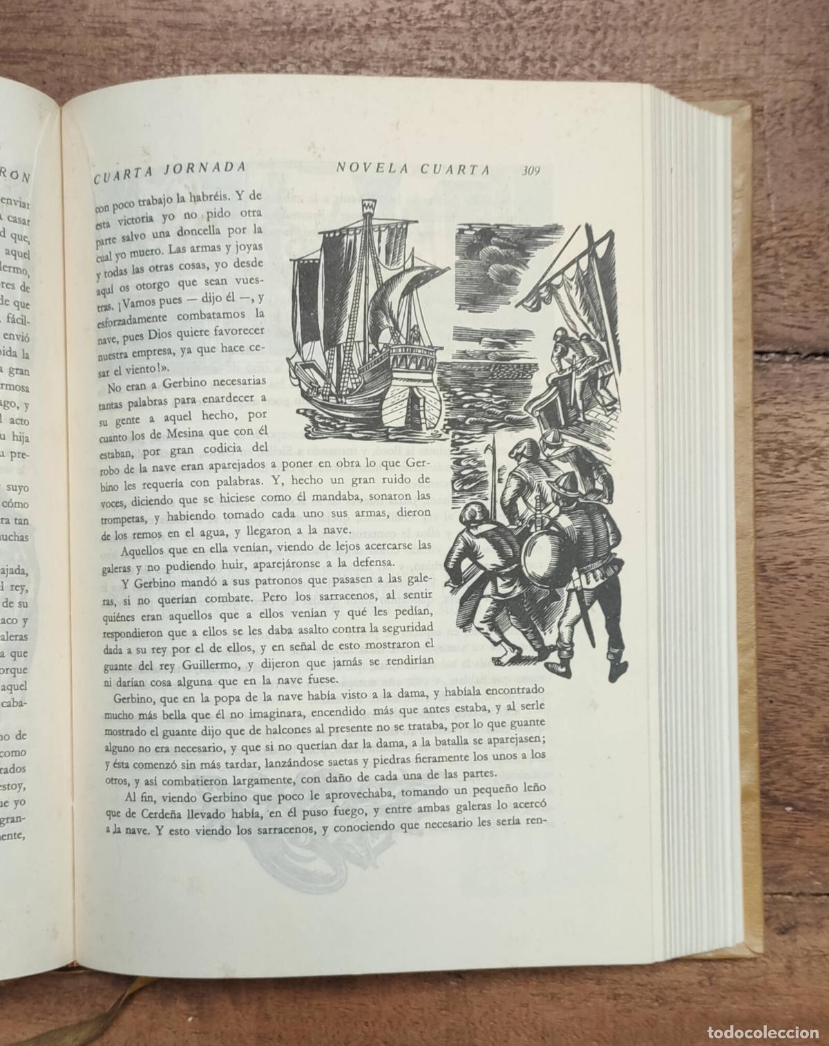 Libros de segunda mano: DECAMER&Oacute;N. BOCCACCIO, Giovanni. Ediciones Nauta. 1968. - Foto 4