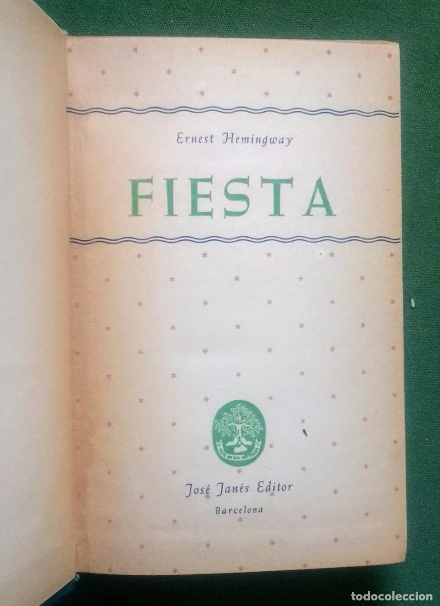 Libros de segunda mano: FIESTA. THE SUL ALSO RISES - ERNEST HEMINGWAY - 1955 - Foto 1