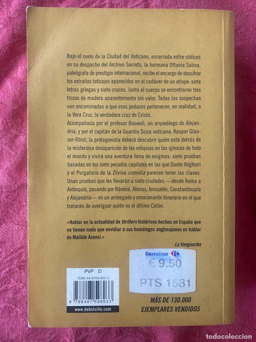Libros de segunda mano: LIBRO &ldquo;EL &Uacute;LTIMO CAT&Oacute;N&rdquo;, de MATILDE ASENSI - Foto 2