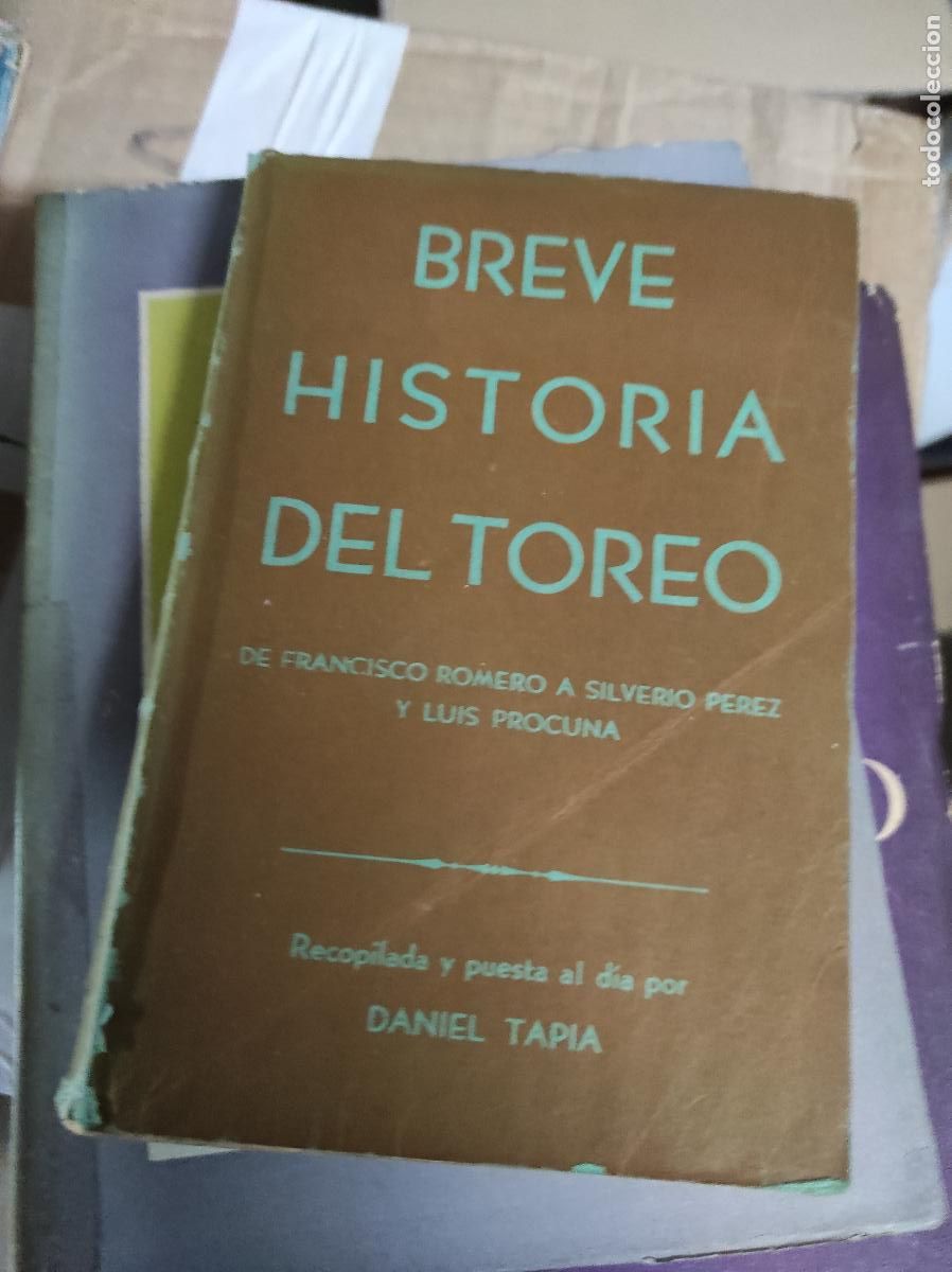 Libros de segunda mano: Breve historia del toreo.- Tapia, Daniel - Foto 1