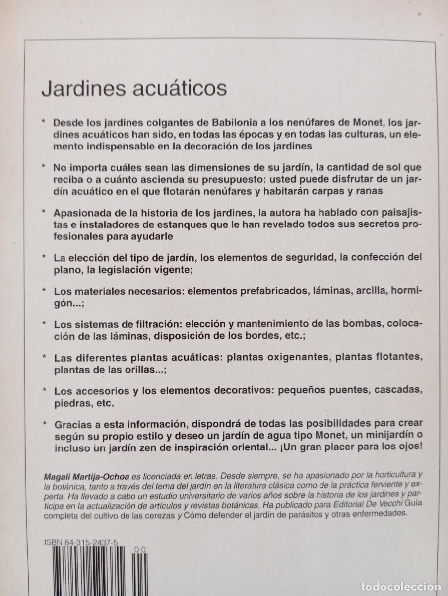 Libros de segunda mano: JARDINES ACUATICOS - MAGALI MARTIJA-OCHOA - Foto 4