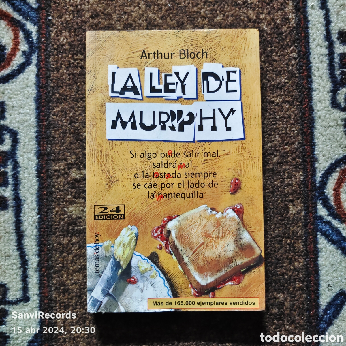 Libros de segunda mano: LA LEY DE MURPHY (ARTHUR BLOCH) (TEMAS DE HOY) - Foto 1