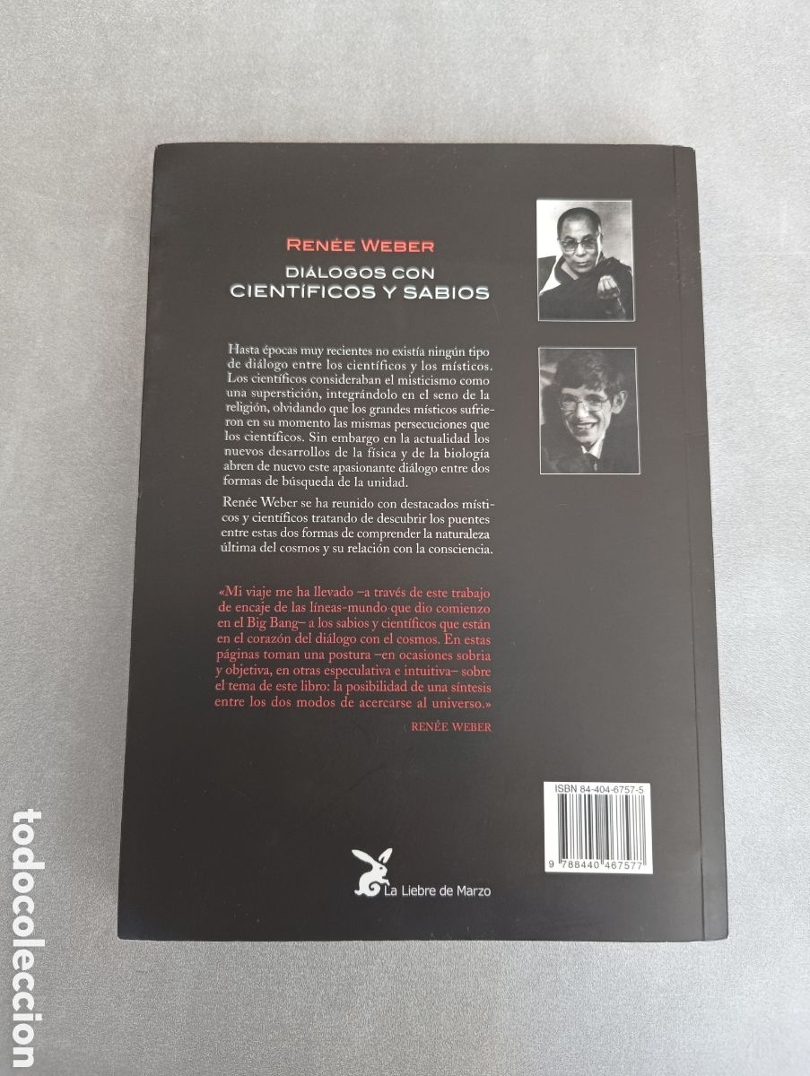 Libros de segunda mano: Di&aacute;logos con cient&iacute;ficos y sabios. Ren&eacute;e Weber - Foto 3