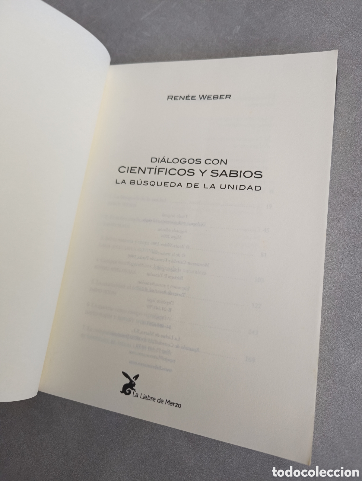 Libros de segunda mano: Di&aacute;logos con cient&iacute;ficos y sabios. Ren&eacute;e Weber - Foto 4