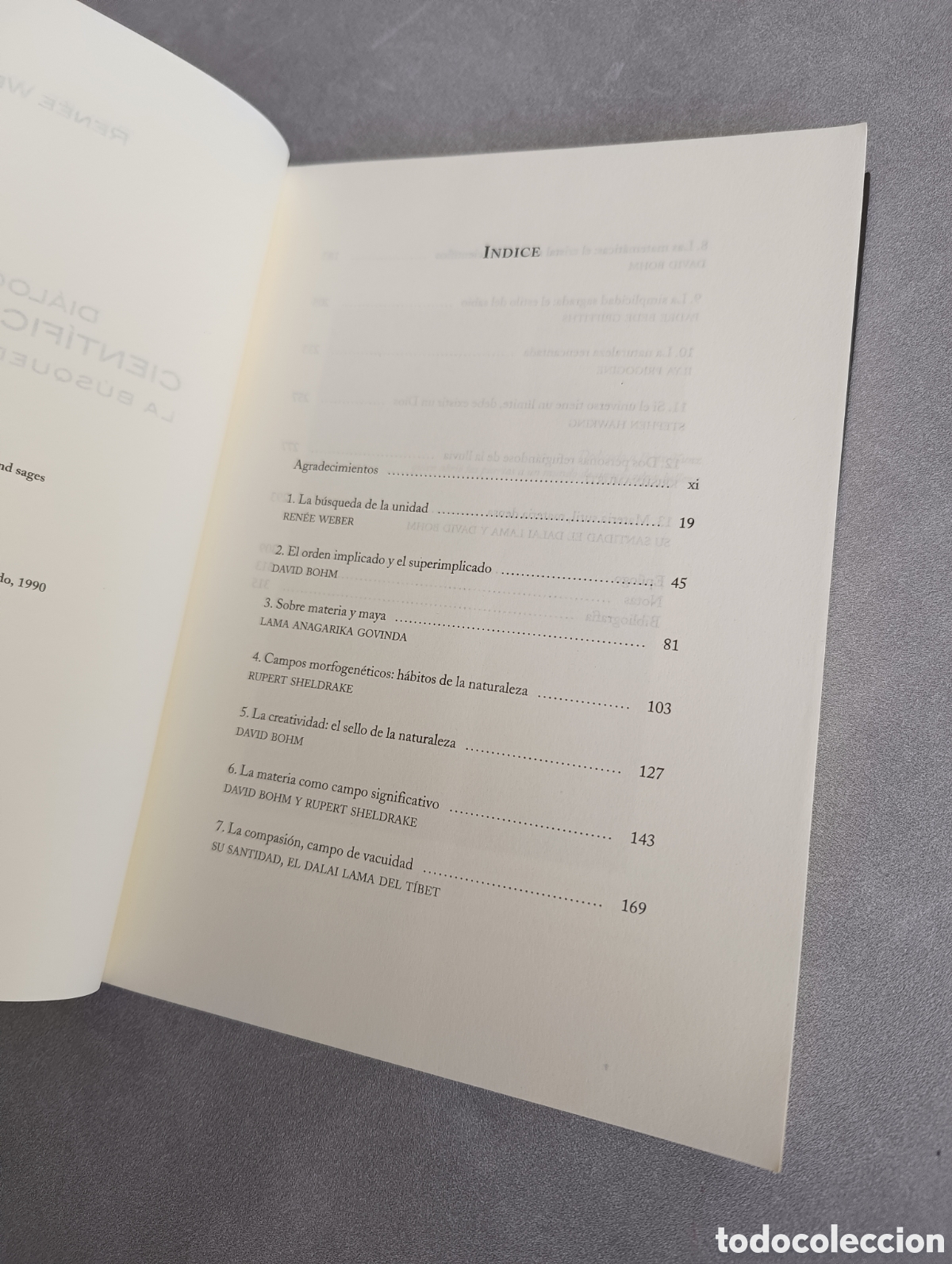 Libros de segunda mano: Di&aacute;logos con cient&iacute;ficos y sabios. Ren&eacute;e Weber - Foto 5