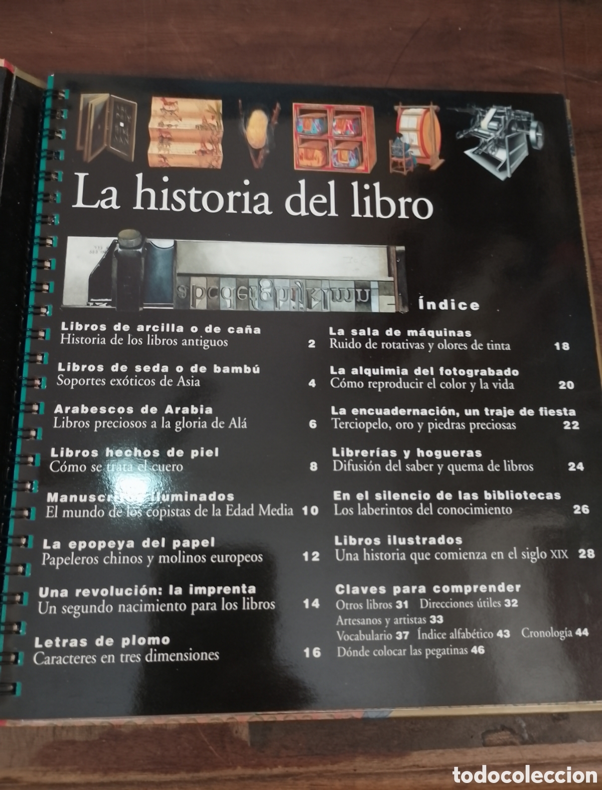 Libros de segunda mano: HISTORIA DEL LIBRO. BIBLIOTECA INTERACTIVA. SM SABER, 1995 - Foto 3