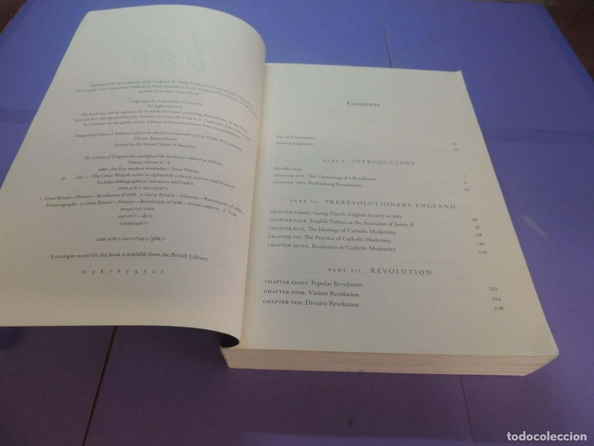 Libros de segunda mano: 1688 THE FIRST MODERN REVOLUTION.- STEVE PINCUS - Foto 12