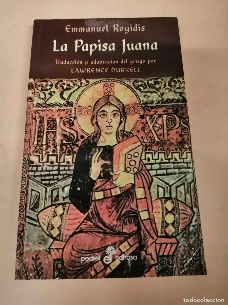 Libros de segunda mano: LA PAPISA JUANA (EMMANUEL ROYIDIS) - Foto 1