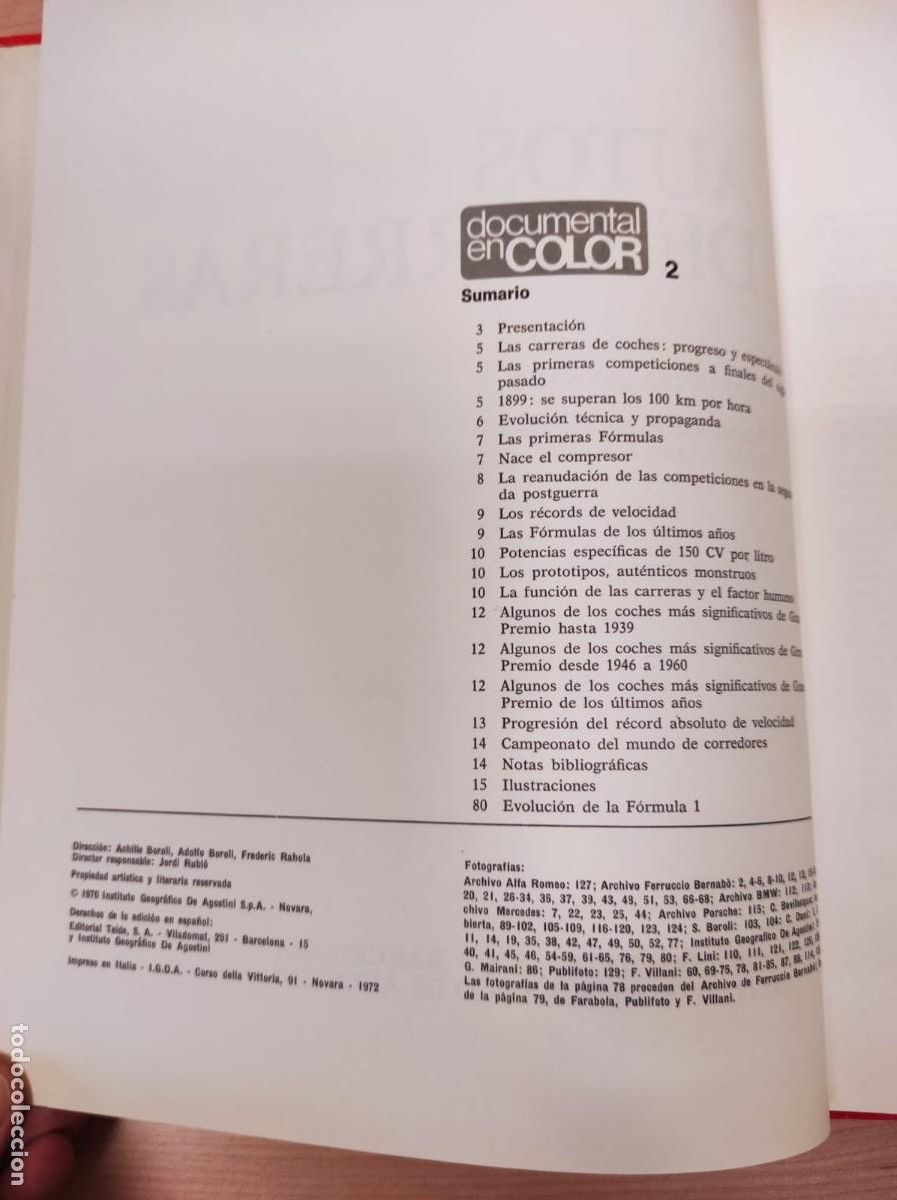 Libros de segunda mano: Autos de Carreras. Editorial Teide - Foto 5