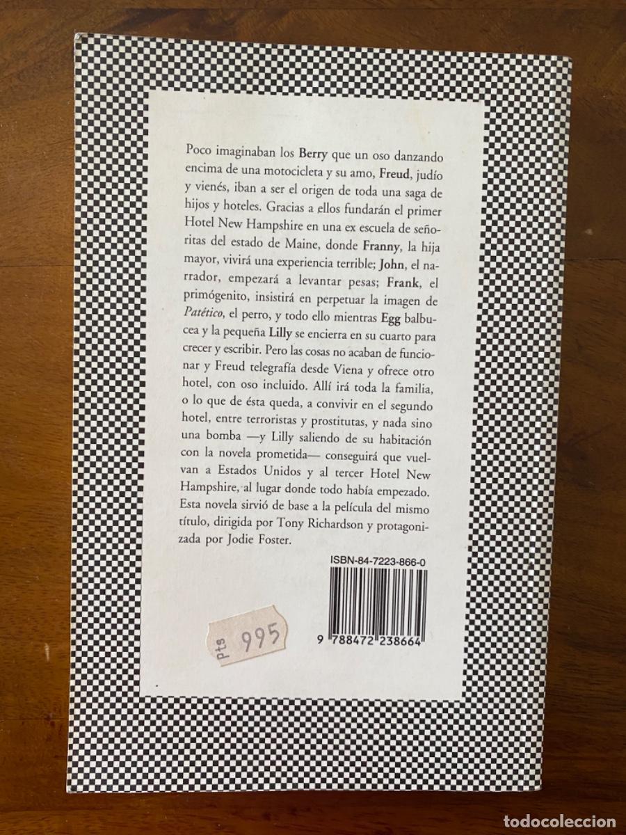 Libros de segunda mano: LIBRO &ldquo;EL HOTEL NEW HAMPSHIRE&rdquo;, de JOHN IRVING - Foto 2