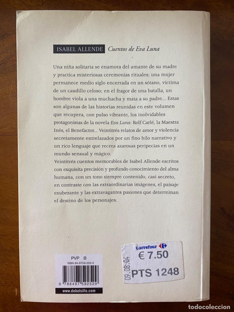Libros de segunda mano: LIBRO &ldquo;CUENTOS DE EVA LUNA&rdquo;, de ISABEL ALLENDE - Foto 2