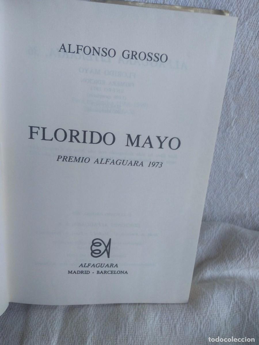 Libros de segunda mano: Florido mayo - Alfonso Grosso - Foto 2