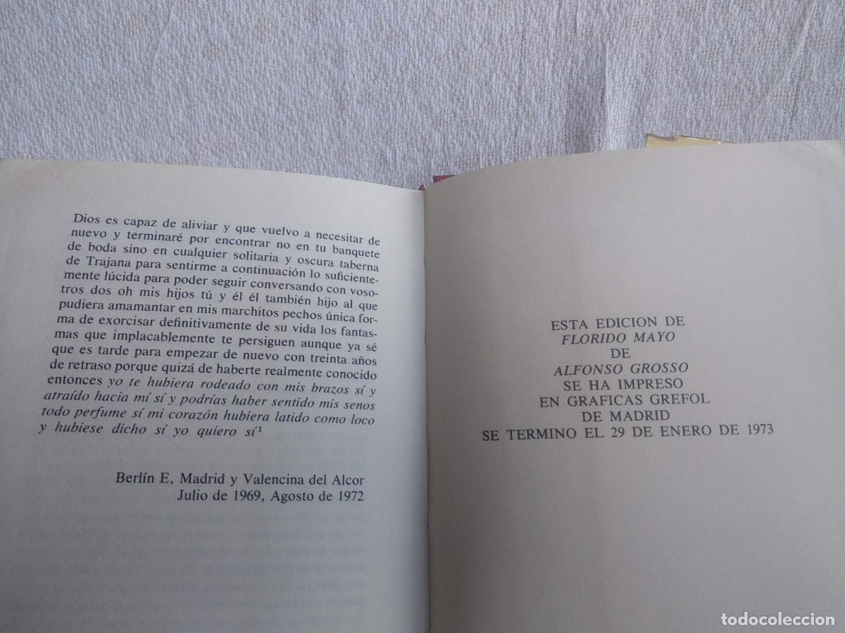 Libros de segunda mano: Florido mayo - Alfonso Grosso - Foto 4