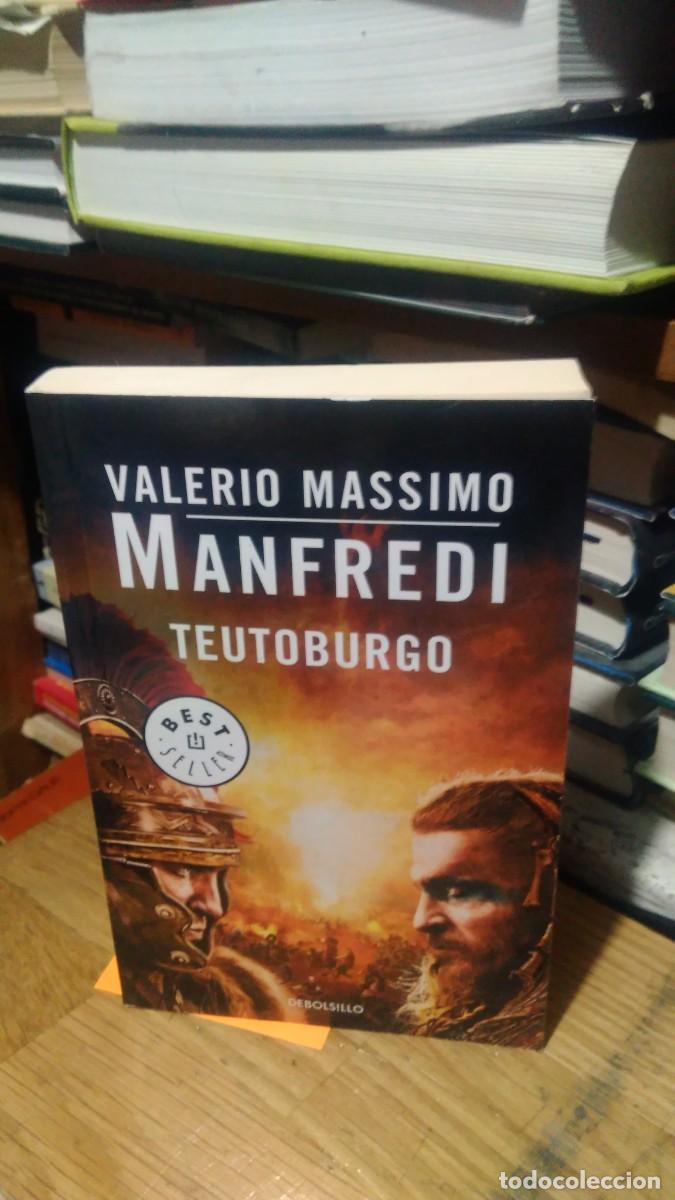 Libros de segunda mano: MANFREDI, VALERIO MASSIMO, TEUTOBURGO, DEBOLSILLO - Foto 1