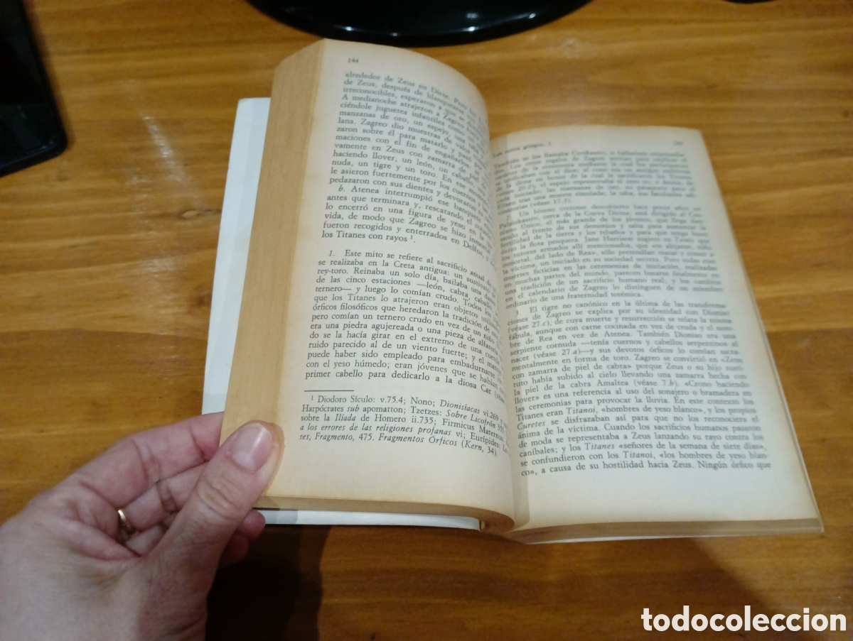 Libros de segunda mano: Los mitos griegos 1 - Foto 3