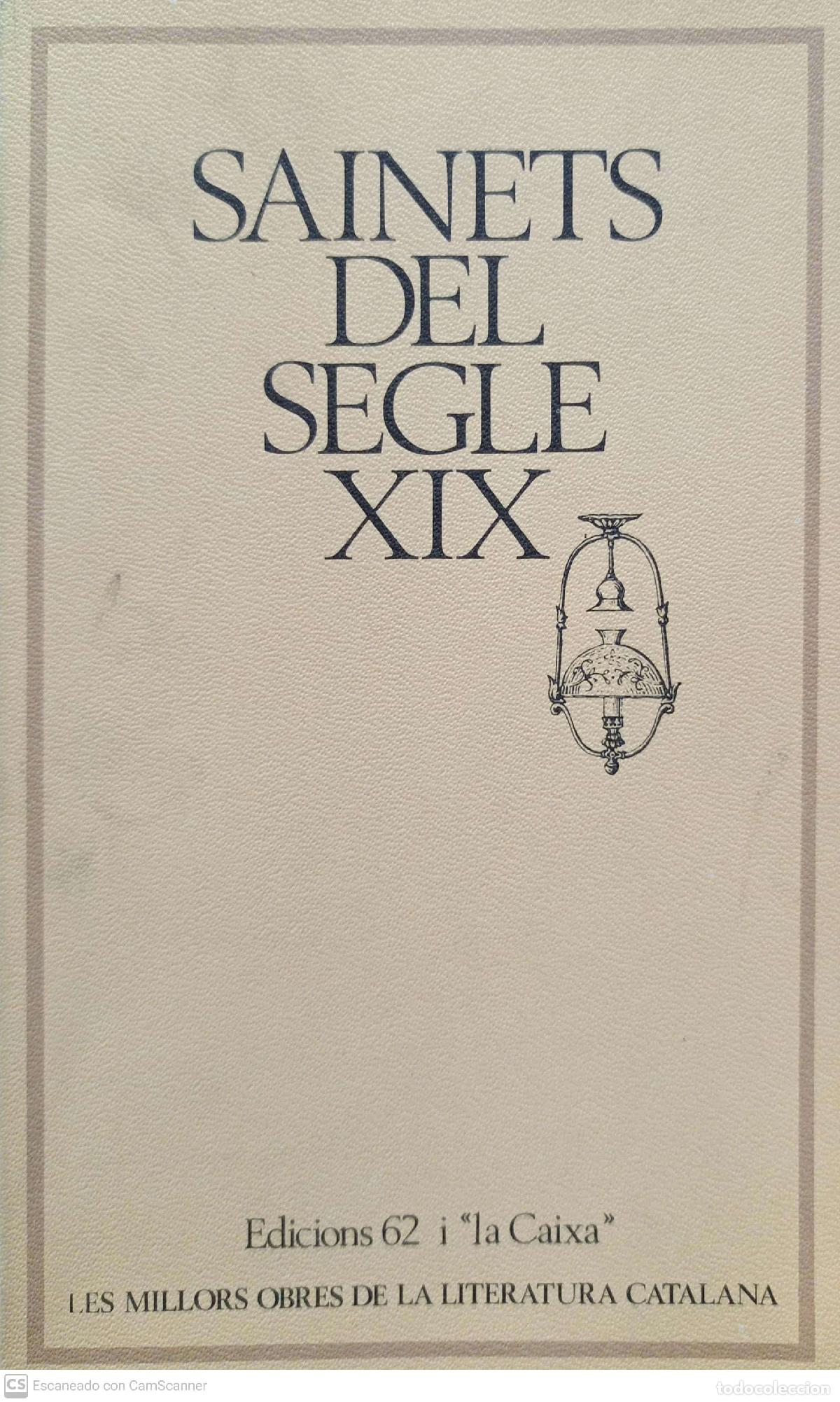 Libros de segunda mano: Sainets del segle XIX - Varis autors - Foto 1