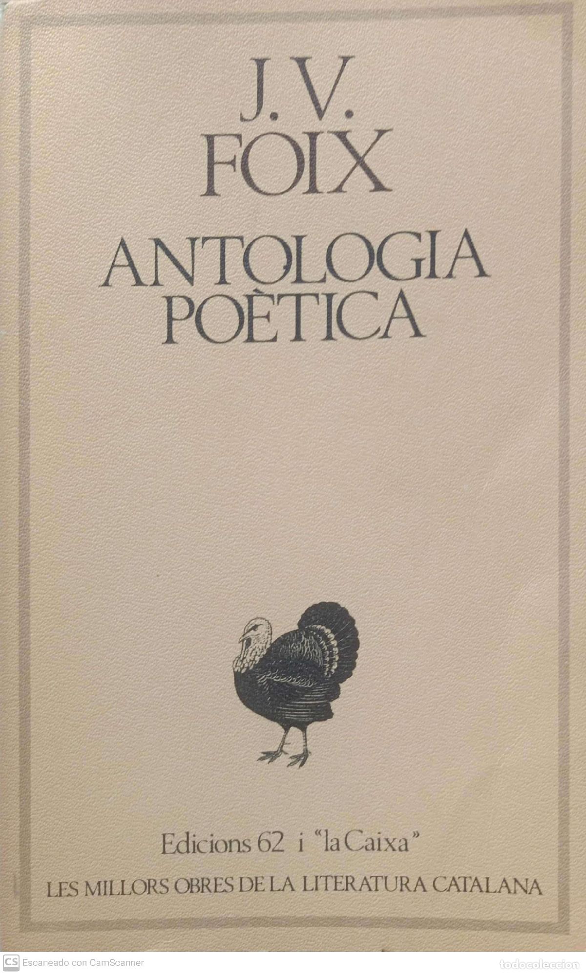 Libros de segunda mano: Antologia po&egrave;tica - J.V. Foix - Foto 1