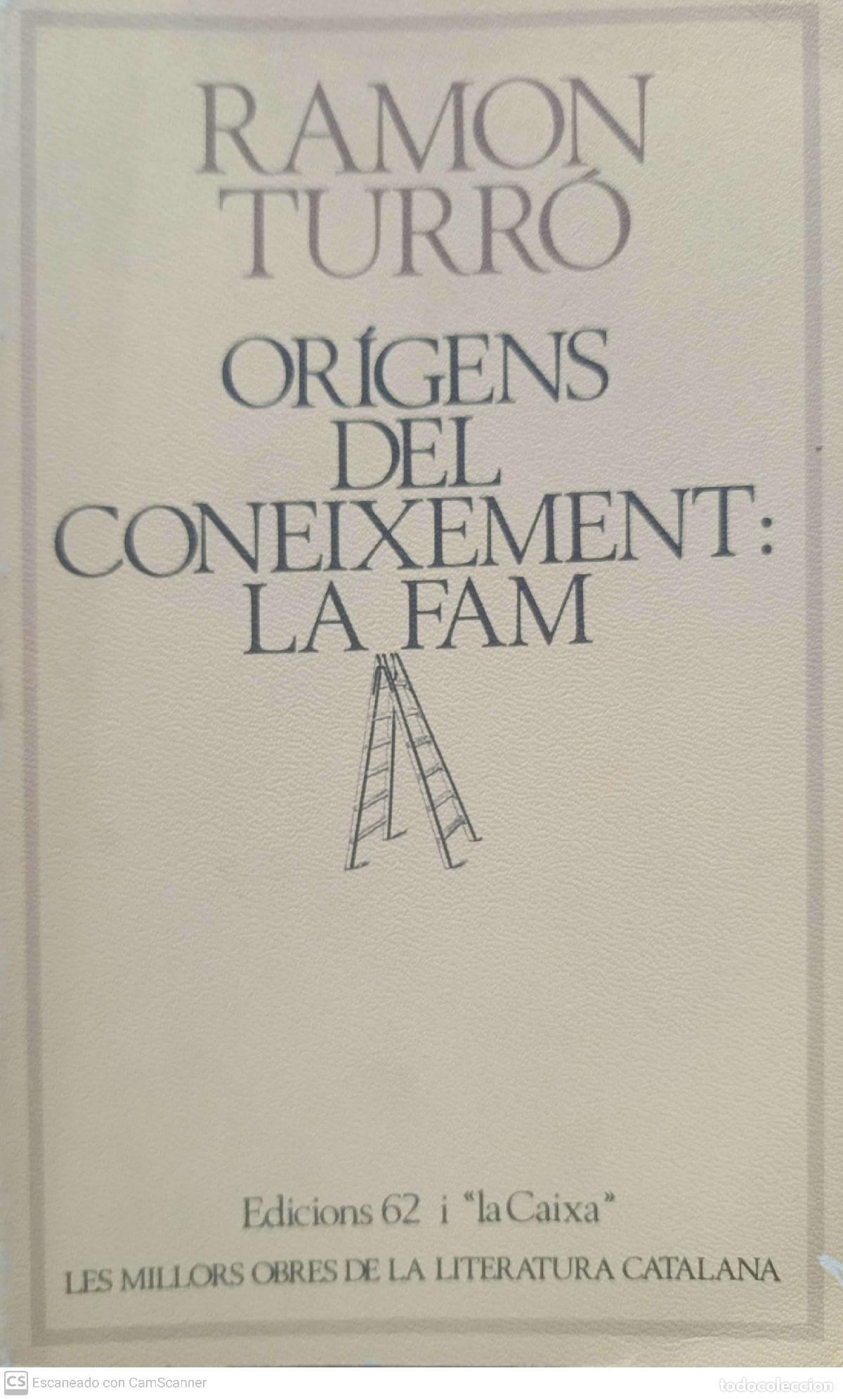 Libros de segunda mano: Or&iacute;gens del coneixament: La fam - R. Turr&oacute; - Foto 1