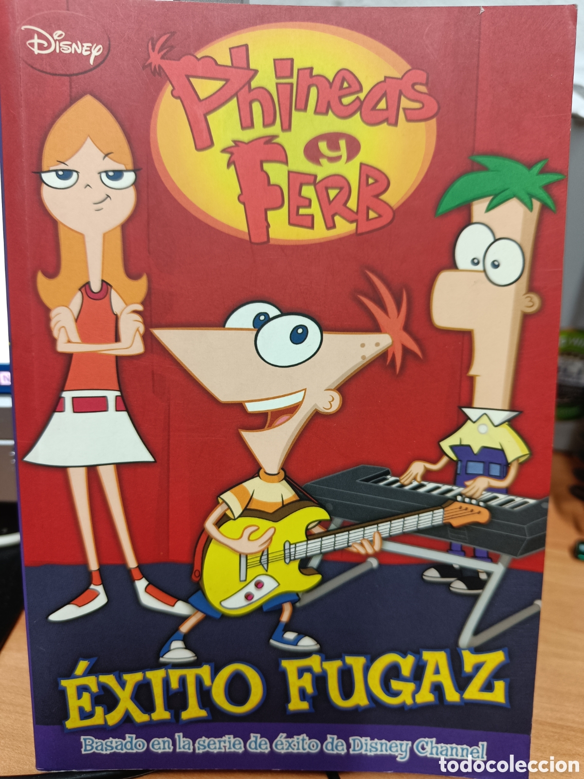 Libri di seconda mano: PHINEAS Y FERB. &Eacute;XITO FUGAZ. LIBROS DISNEY