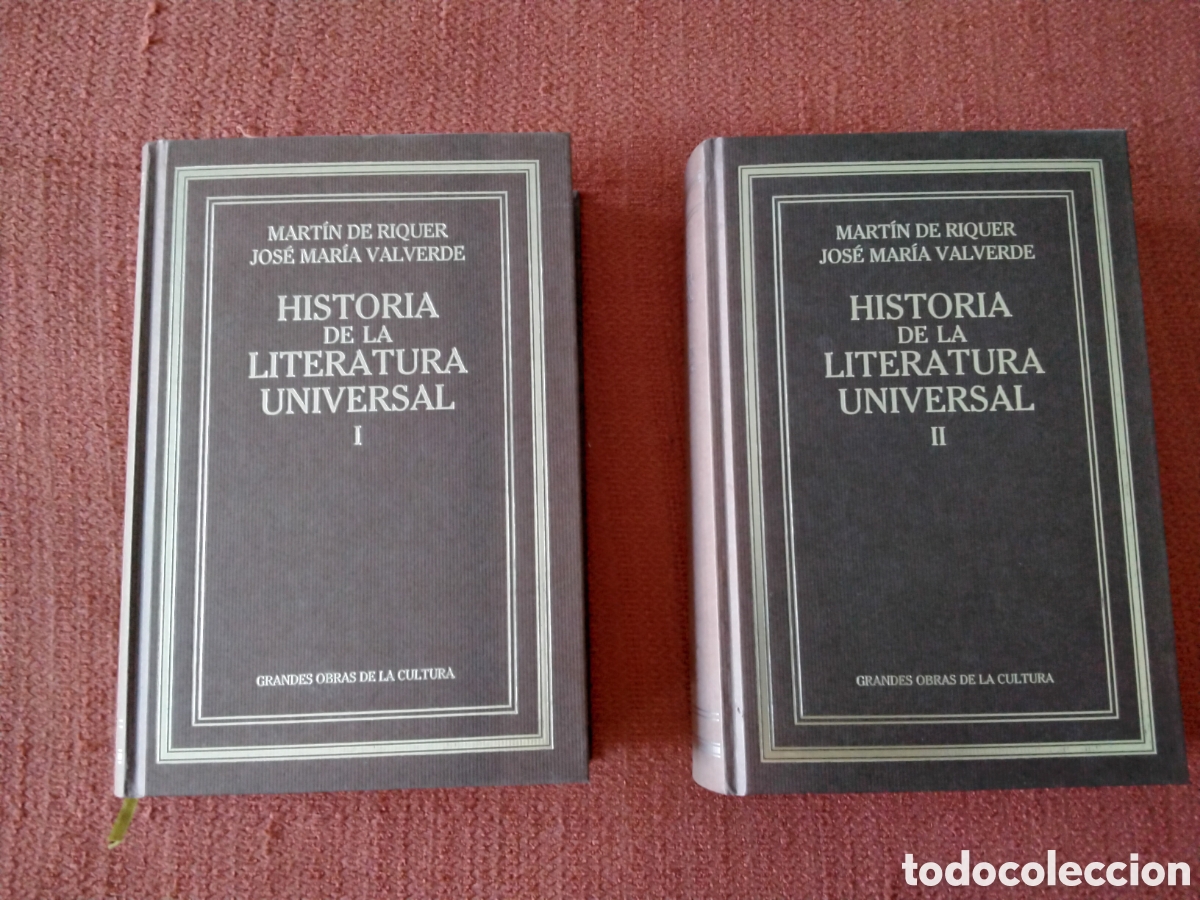 Libros de segunda mano: Historia de la Literatura Universal. Dos tomos - Foto 1