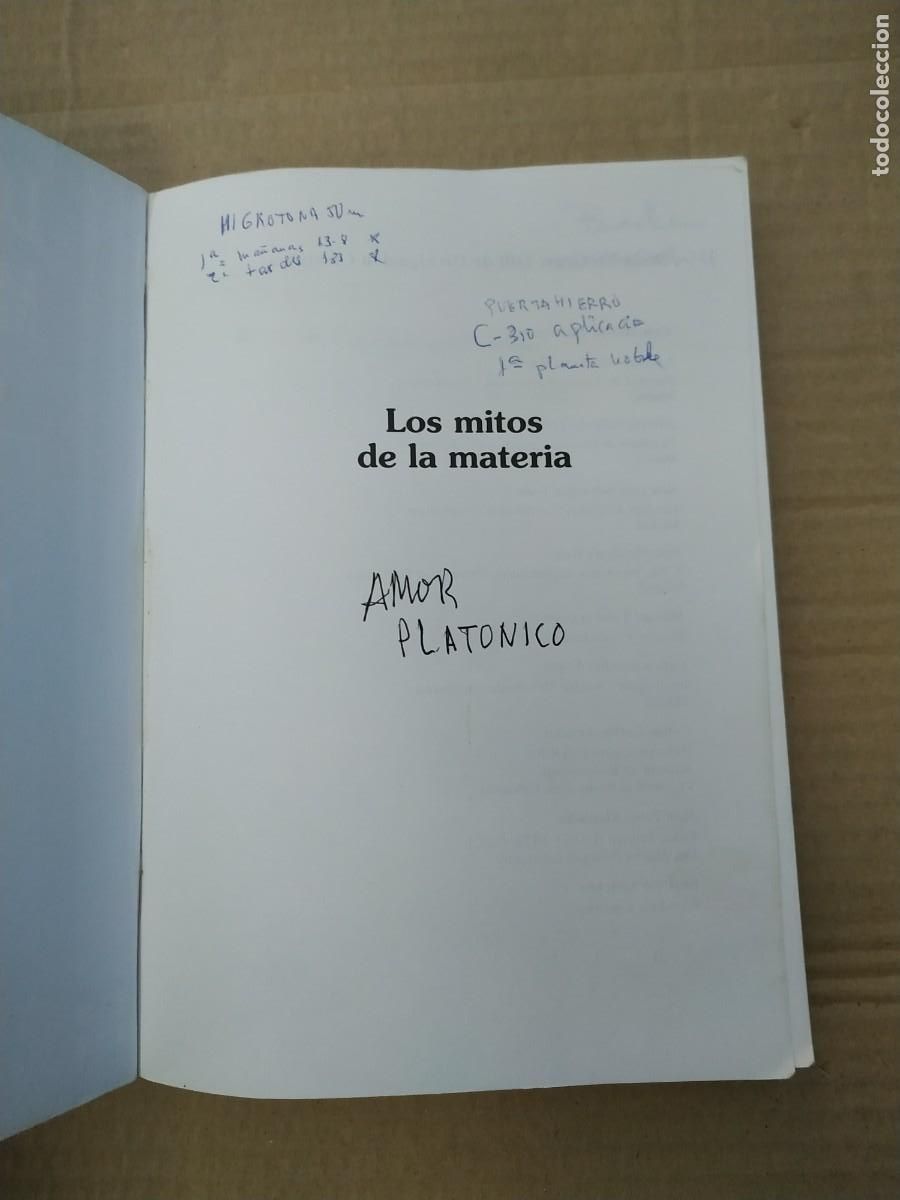 Libros de segunda mano: Los mitos de la materia - Paul Davies y John Gribbin - Foto 5