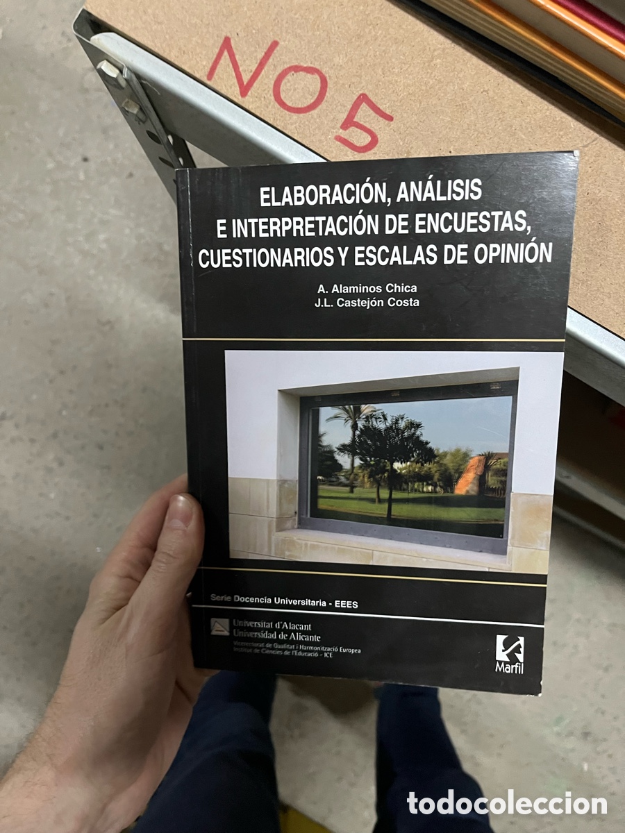 Libros de segunda mano: Blas38 ELABORACI&Oacute;N, AN&Aacute;LISIS E INTERPRETACI&Oacute;N DE ENCUESTAS, CUESTIONARIOS Y ESCALAS DE OPINI&Oacute;N