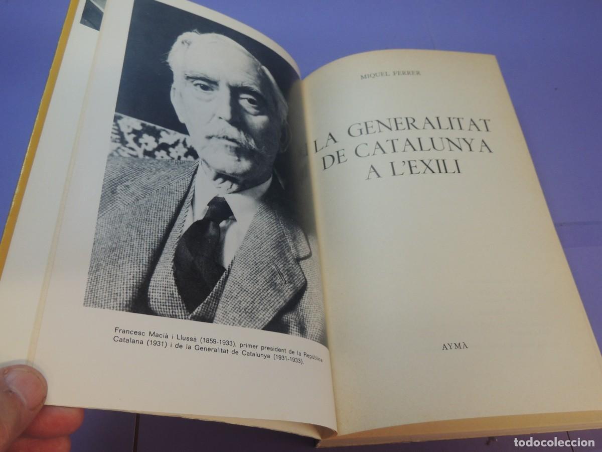 Libros de segunda mano: LA GENERALITAT DE CATALUNYA A LEXILI.- MIQUEL FERRER - Foto 3