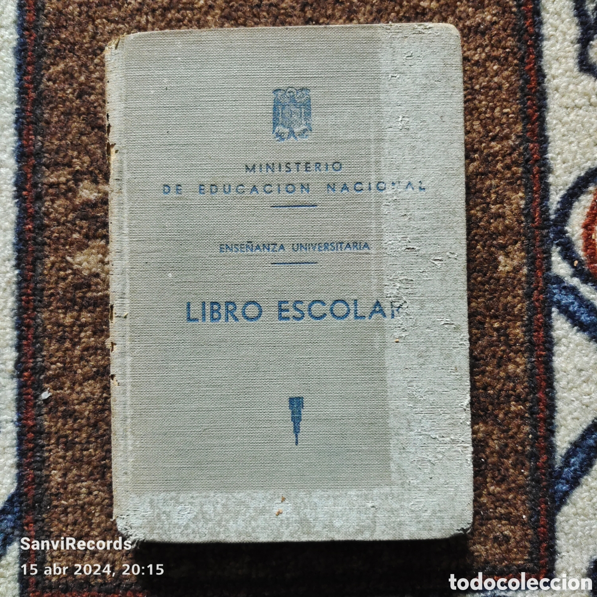 Second hand books: LIBRO ESCOLAR, ENSE&Ntilde;ANZA UNIVERSITARIA (MINISTERIO DE EDUCACI&Oacute;N NACIONAL)
