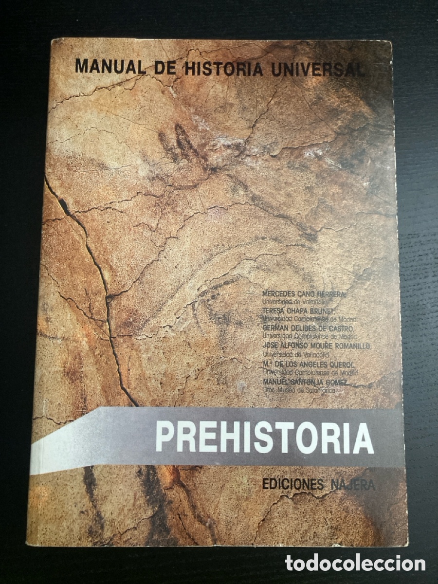 Libros de segunda mano: Manual de historia universal. Prehistoria. Ediciones Najera. - Foto 1