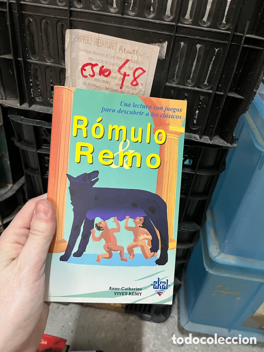 Libros de segunda mano: Esco48 romulo y remo - Anne-Catherine VIVET-R&Eacute;MY - Foto 1