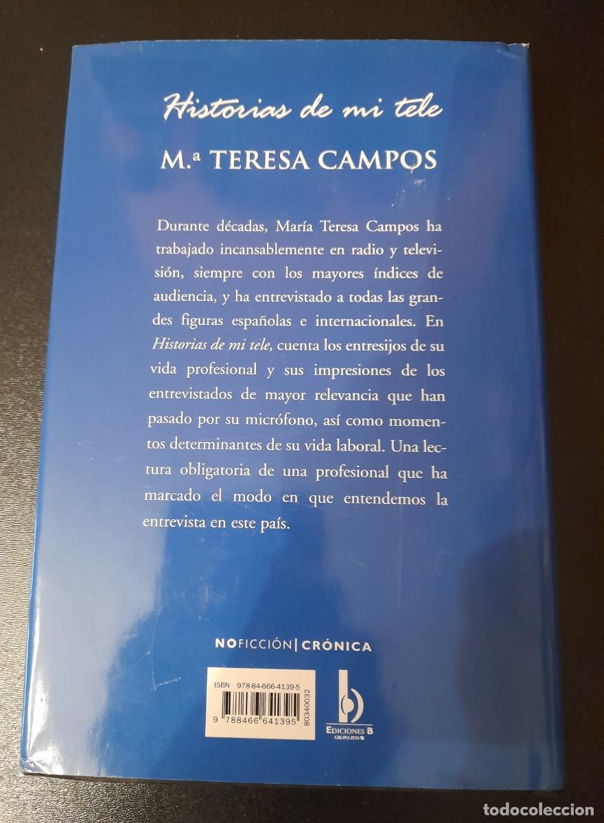 Libros de segunda mano: Libro Maria Teresa Campos biograf&iacute;a - Foto 2